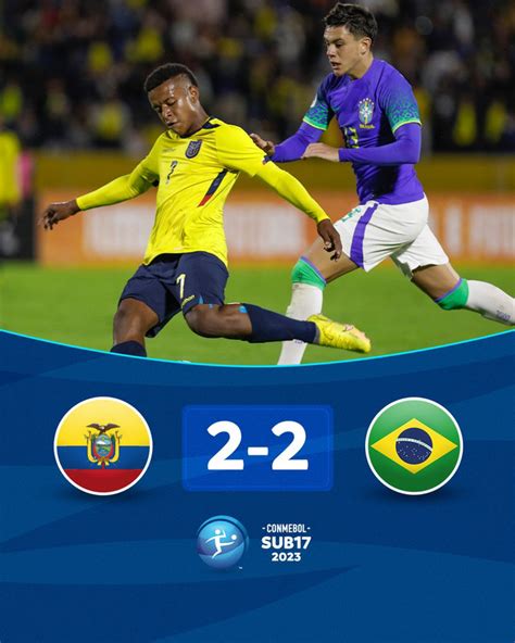 sudamericano sub 17 ecuador vs brasil